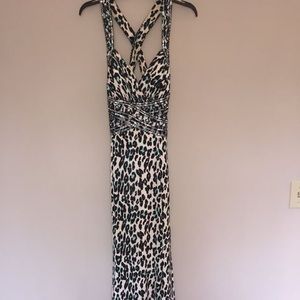NV Couture Leopard Print Prom dress